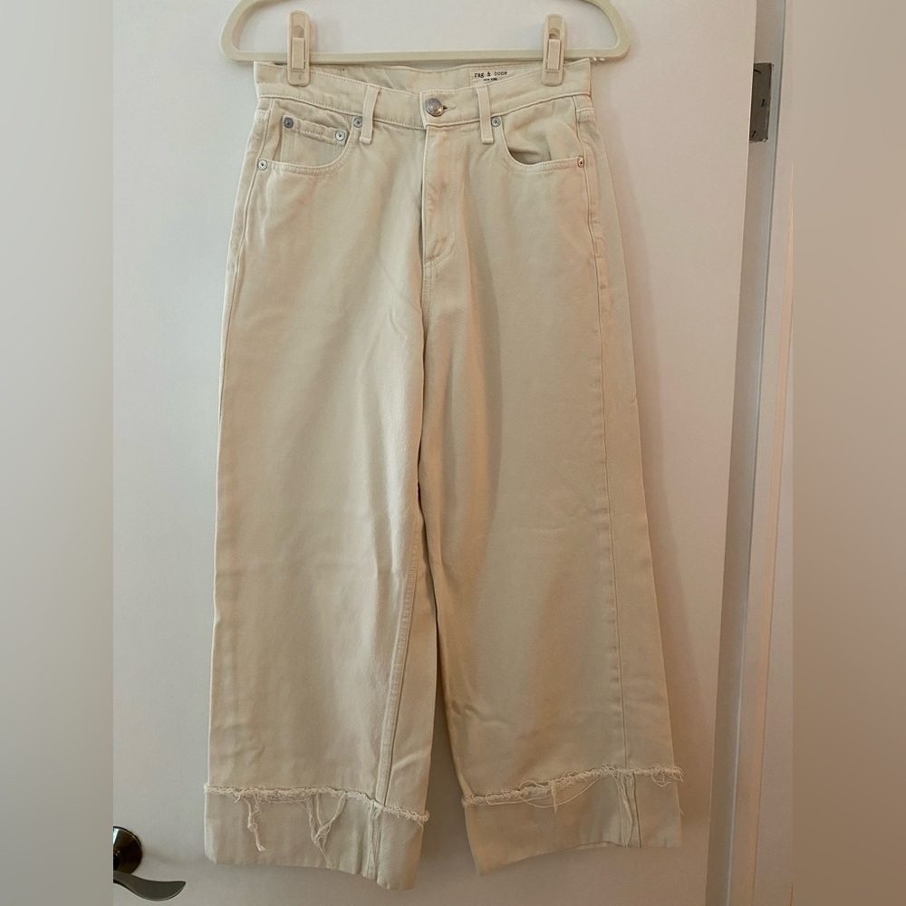 Rag & Bone Andi High-Rise Ankle Wide Leg